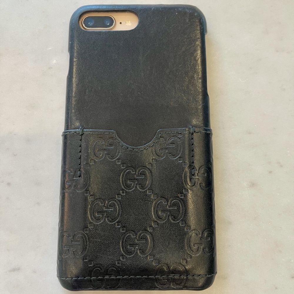 Gucci iPhone 8 Plus Card Phone Case